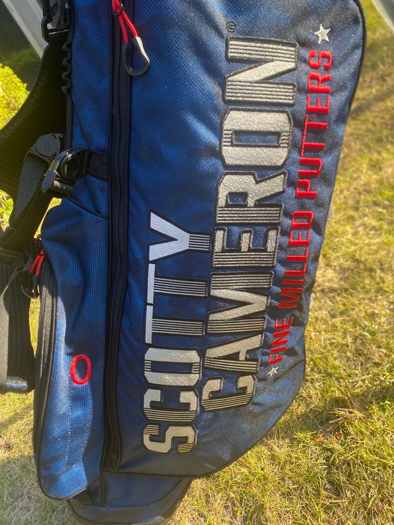 2025 SCOTTY CAMERON USオープンキャディバッグ ネイビーカモ