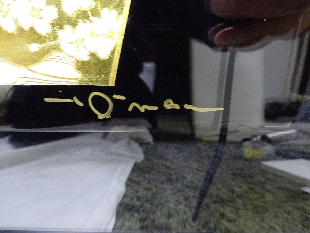 #天野喜孝 #漆セミオーダー #桜姫 #サイン #アールビバン #証明書 #共箱