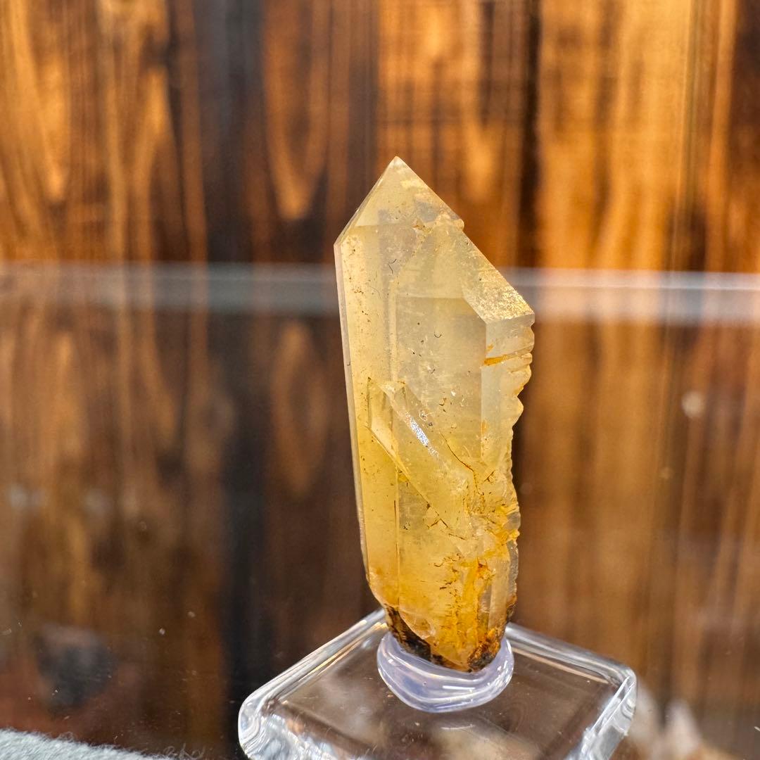 レモン水晶 国産鉱物 奈良 希少