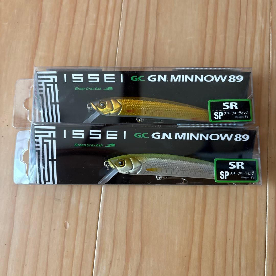 イッセイGCGNミノー GNミノー 89SR-SP 6個セット新品未使用