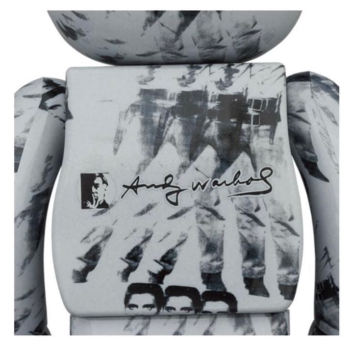 BE@RBRICK AndyWarhol'sELVIS PRESLEY1000％