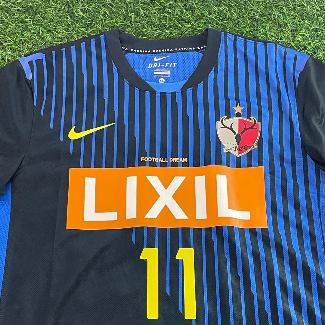 ペ*ン様 新品 鹿島アントラーズ 2011 正規品 ユニフォーム ドゥトラ XL