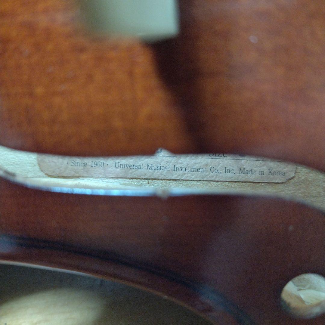 ♥大特価♥ユニバーサルバイオリン4/4NO.100♥弓ケース松脂付き
