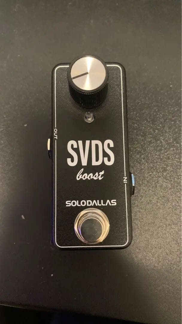 Solodallas SVDS boost エフェクター　ブースター