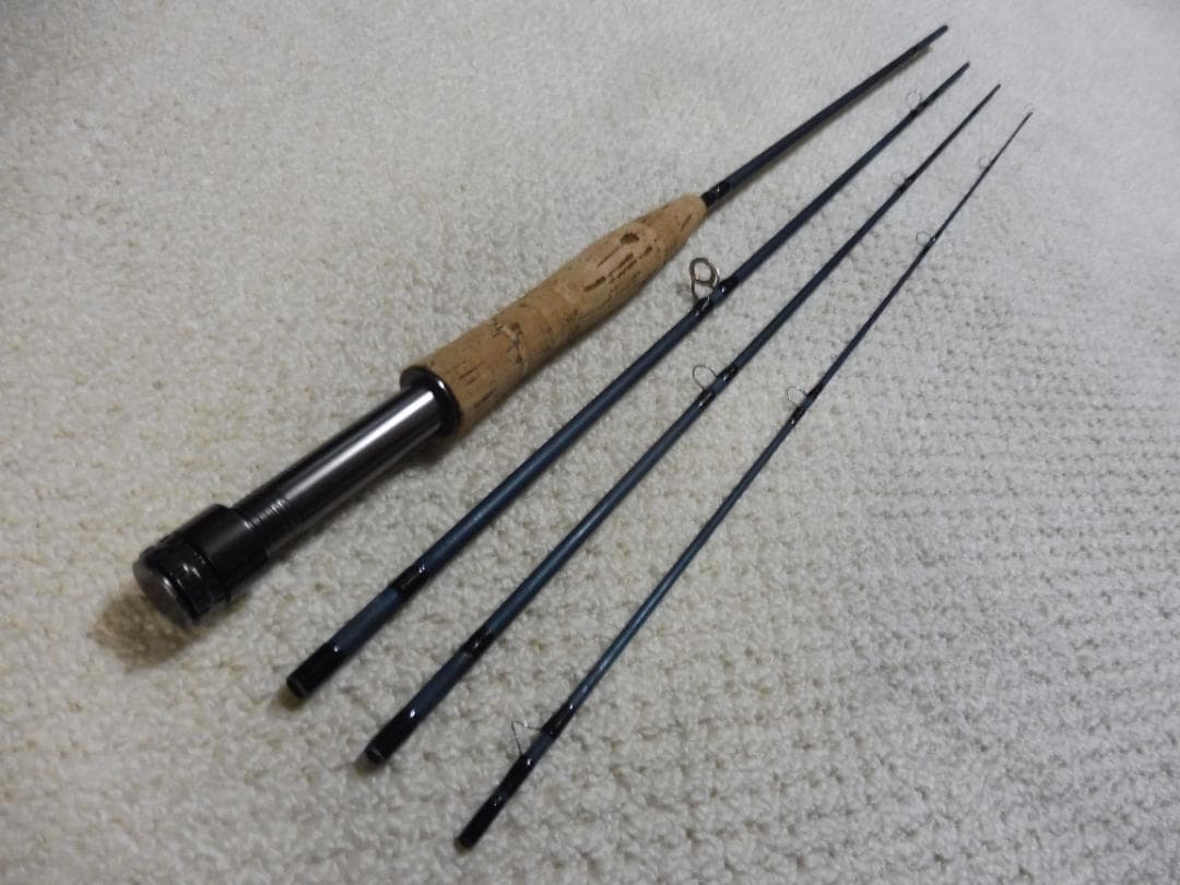 無印フライロッド 7ft6in. #3/4.4pc.フライロッド