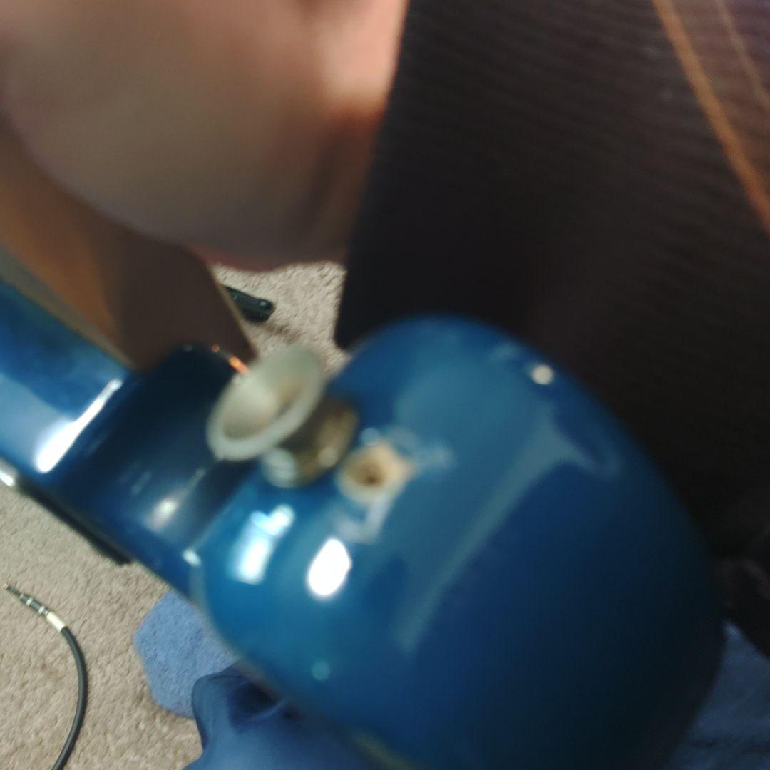 Bacchus エレキベース 青