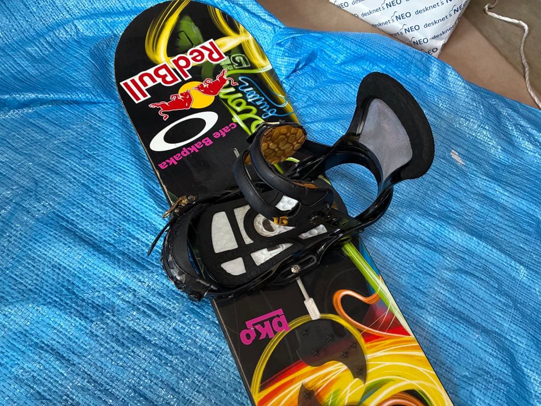 ★即決★本日限定★バートン板★カスタム☆おまけでビンディングとブーツ、ケース付き