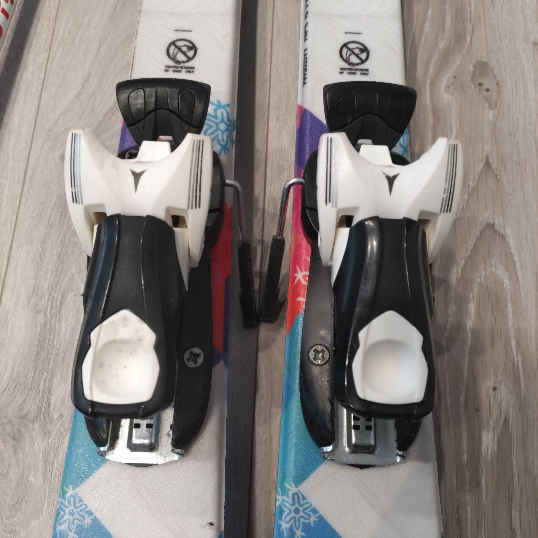 【子供用】スキー板110cm 靴20cm ストック85cmセット