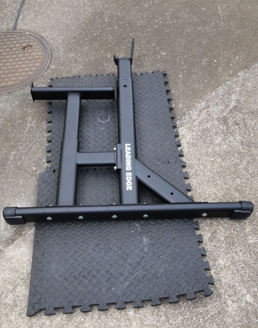 リーディングエッジ スクワット ベンチラック セーフティーバー付き