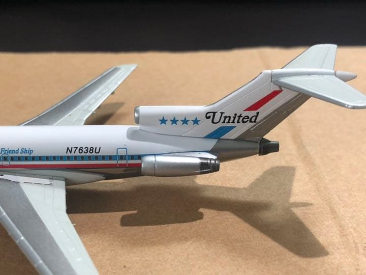 航空機・ヘリコプター 1/400 B727 UNITED AIRLINES FRIEND SHIP