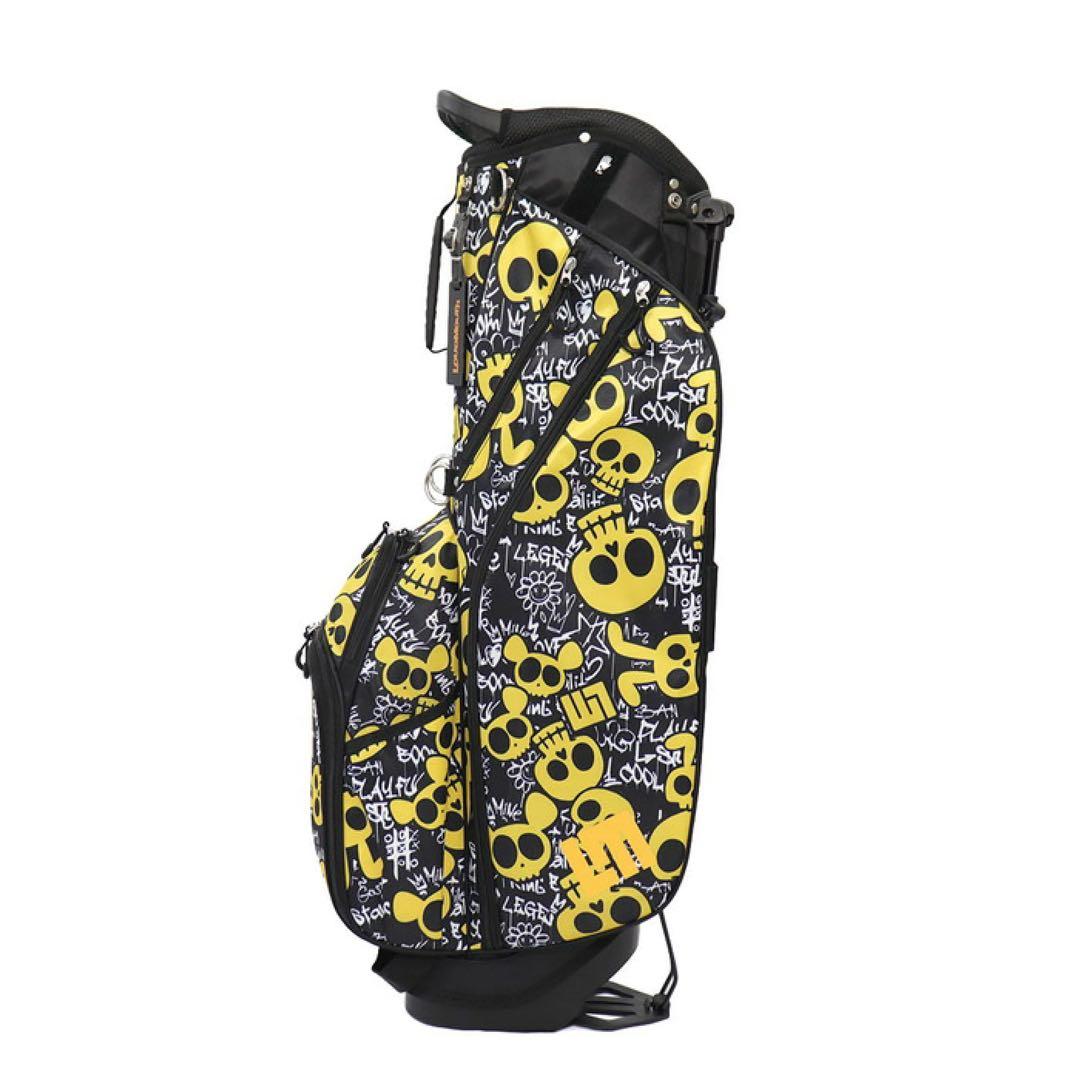 【新品】ラウドマウス キャディバッグ 8.5型 （413）アニマルスカルズ