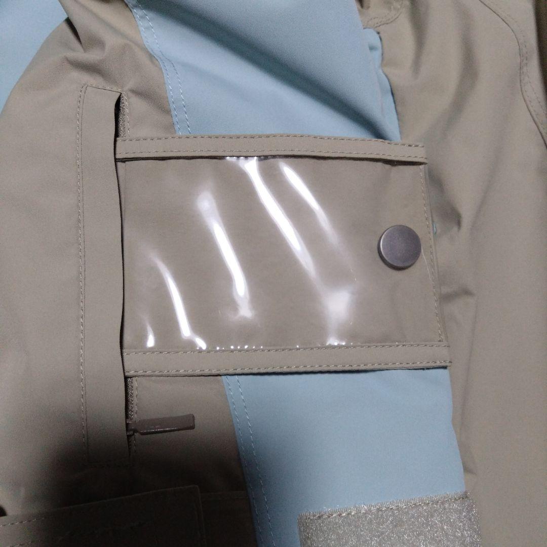 inhabitant　ウェア Lサイズ　水色/ベージュ