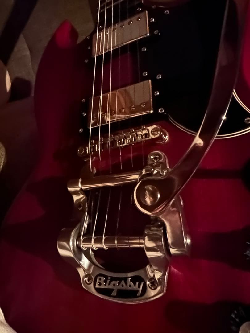 Epiphone SG bigsby スタイル 美品