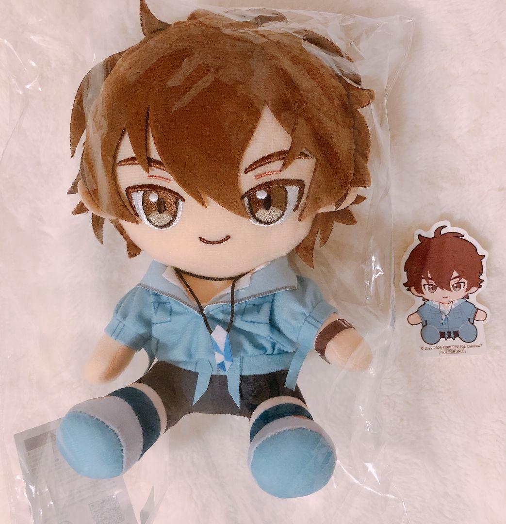 【新品未使用】NU:カーニバル ぬカニ ステッカー ぬいぐるみ ポプショ エイト