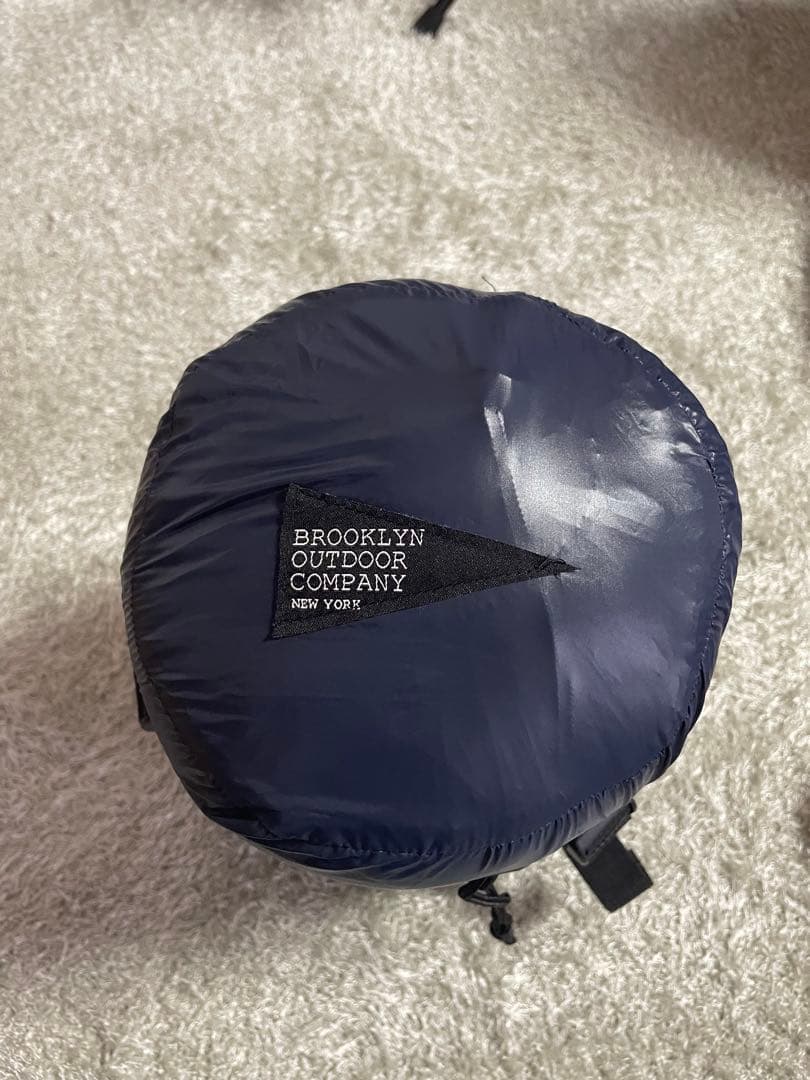 -17度対応Brooklyn outdoor company 寝袋ダウンシュラフ