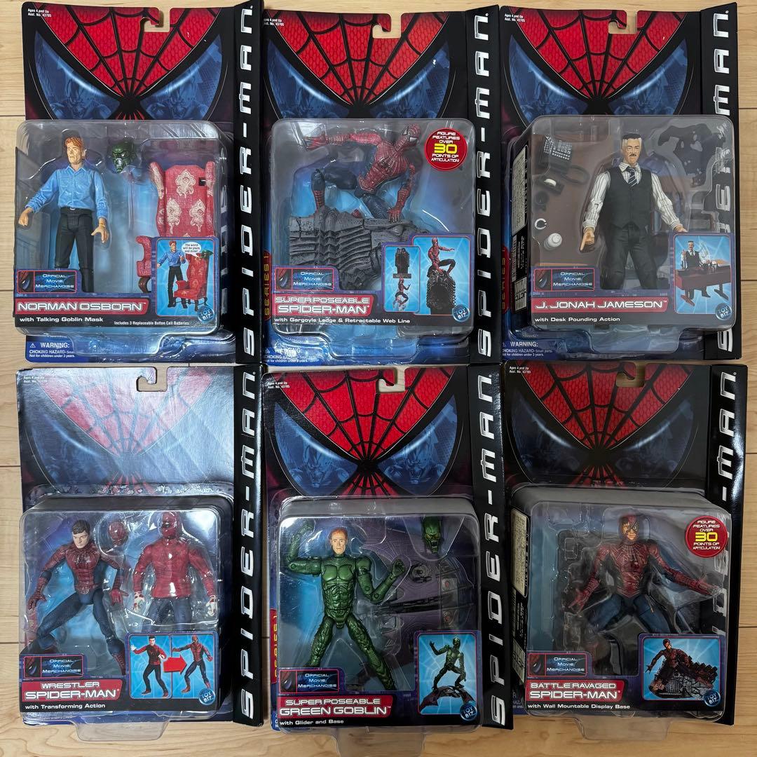 スパイダーマン フィギュアセット