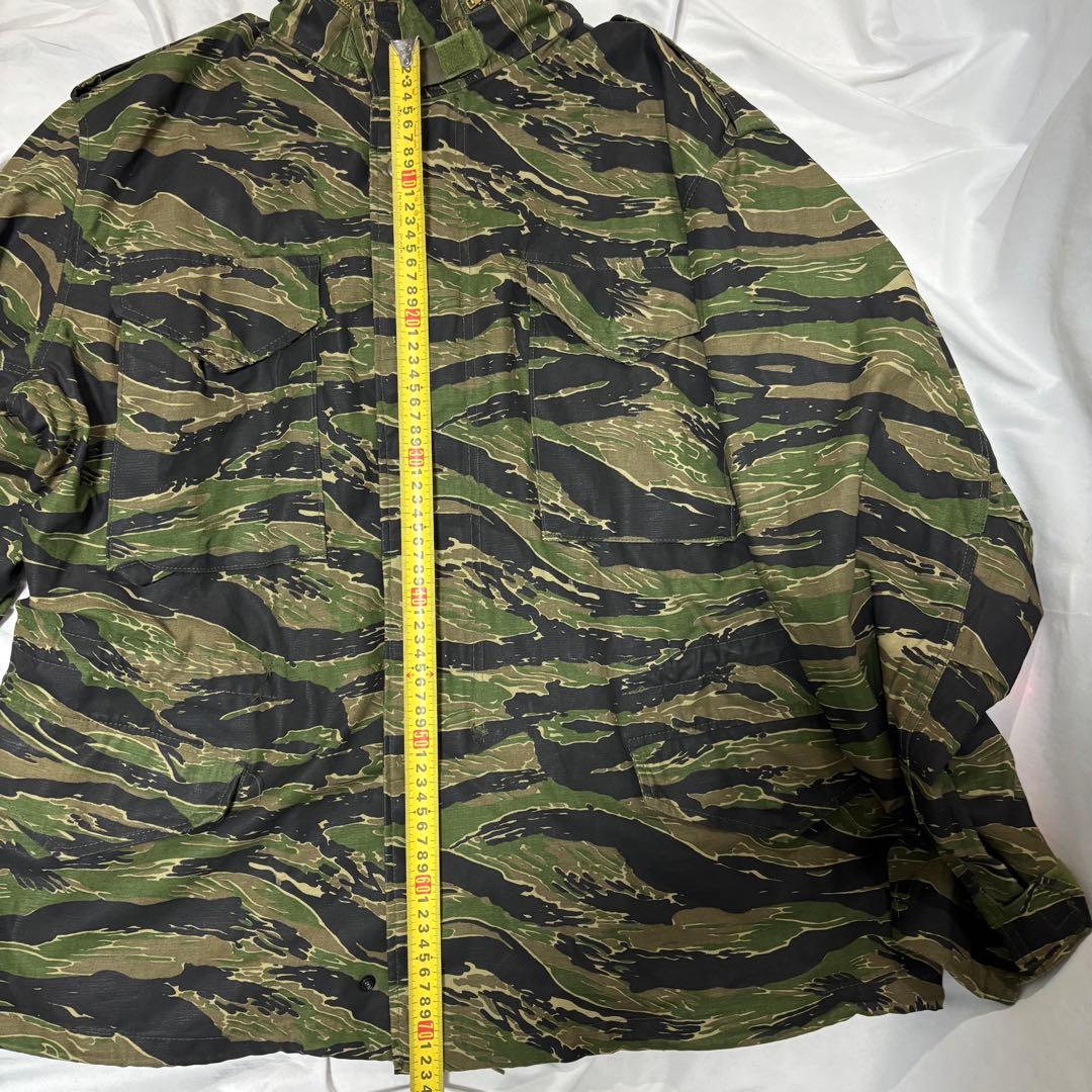民間品　USA製　米軍　M-65 フィールド ジャケット　タイガーストライプ