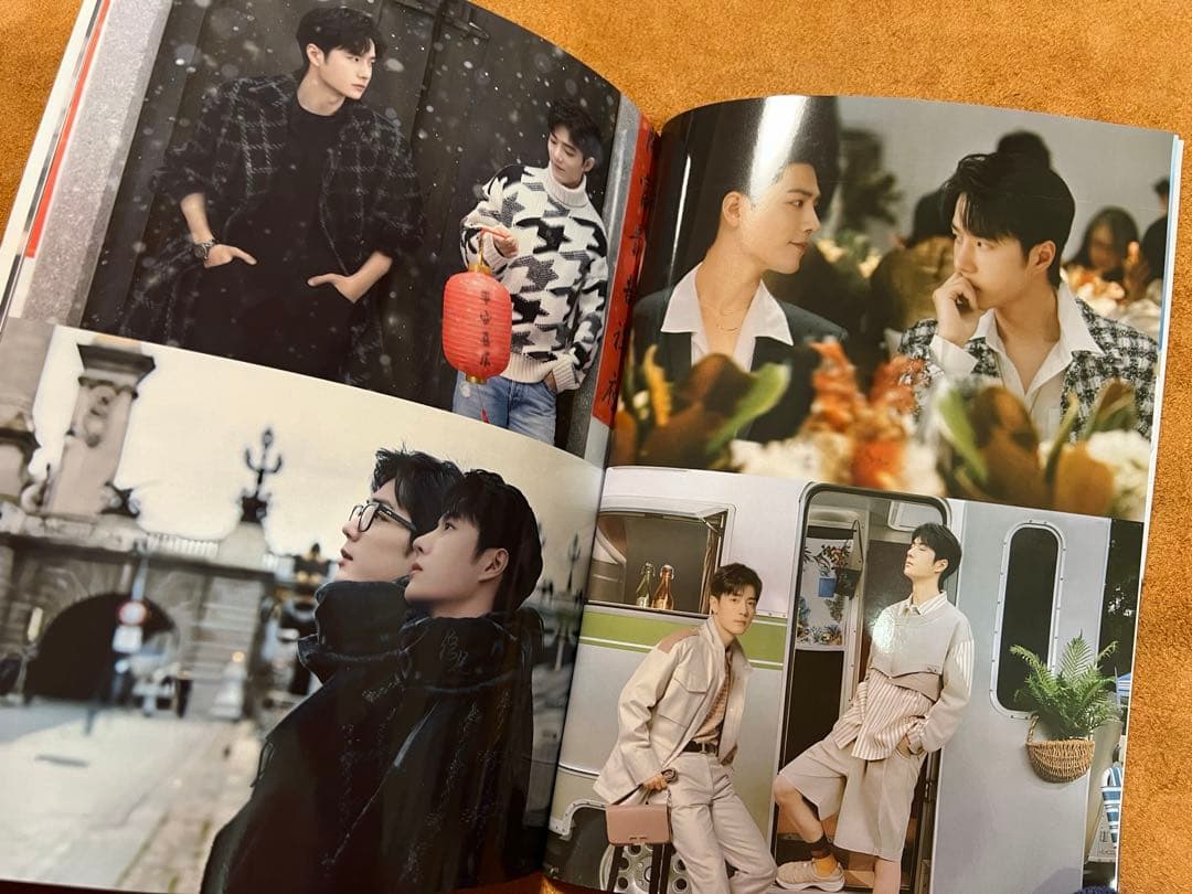 2799円　陳情令 王一博肖戦写真集 博君一肖合成写真集②