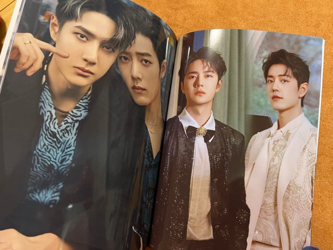 2799円　陳情令 王一博肖戦写真集 博君一肖合成写真集②