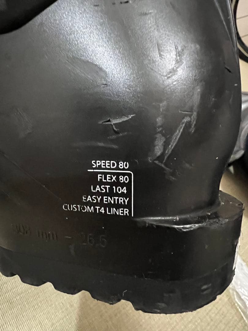 ROSSIGNOL スキーブーツ SPEED 80 ブラック/グリーン