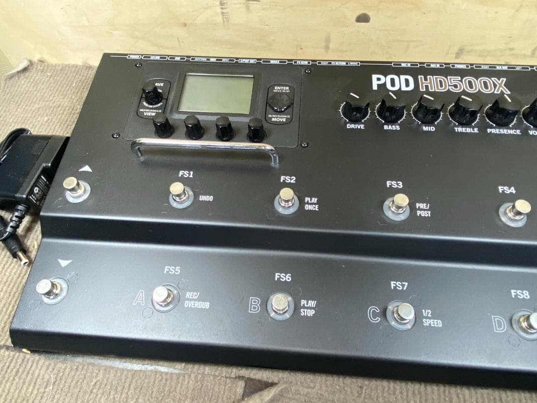 609 LINE6 HD500X アンプシミュレーター