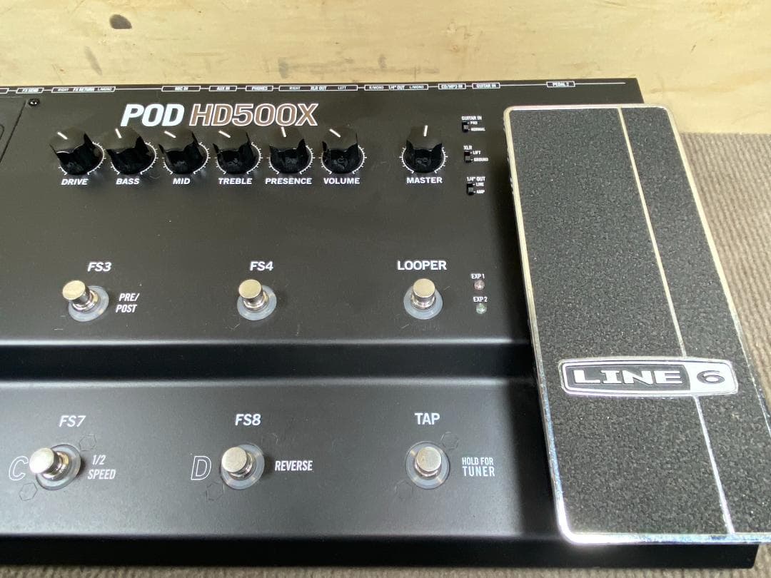 609 LINE6 HD500X アンプシミュレーター