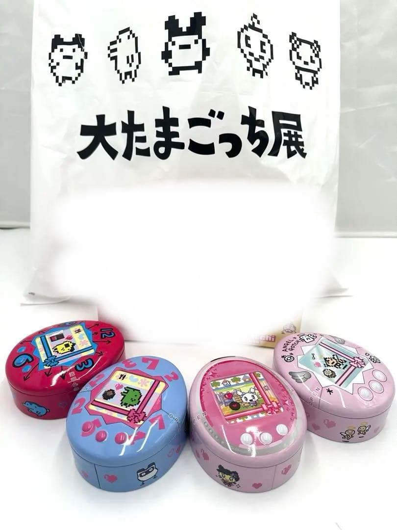 新品未開封　たまごっち缶　チャーム　コンプリートセット