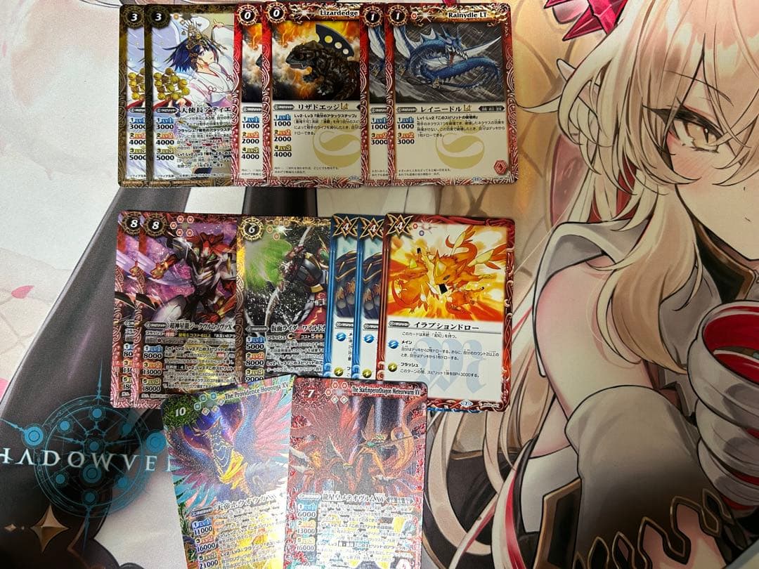 バトルスピリッツ　激覇 グシュナサフ入り‼️　40枚デッキ➕入れ替えパーツ