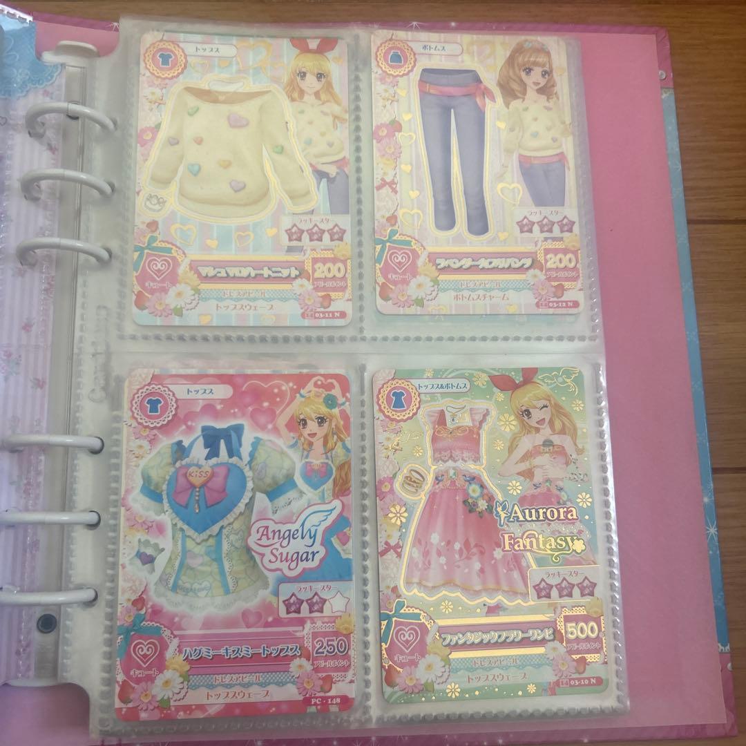アイカツ　バインダー　カード約268枚