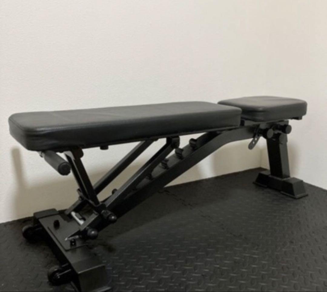 可変式11kg×2・ベンチ台・鏡　まとめ売り