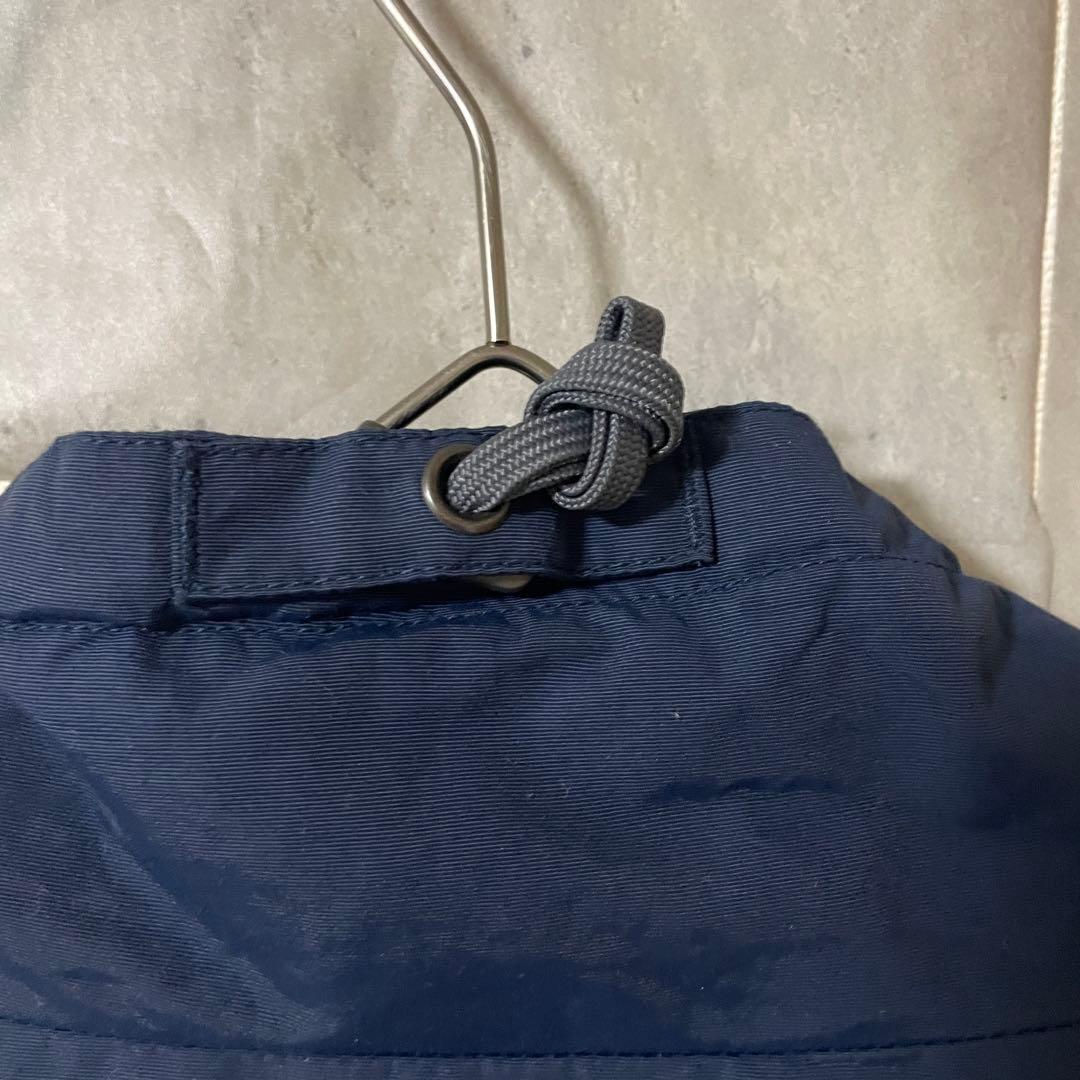 Burtonバートンスキーウェアスノーボードジャケット紺ネイビー青ブルー刺繍ロゴ