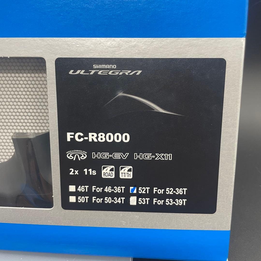 ◯未使用 シマノ チェーンリング FC-R8000 52T 36T セット