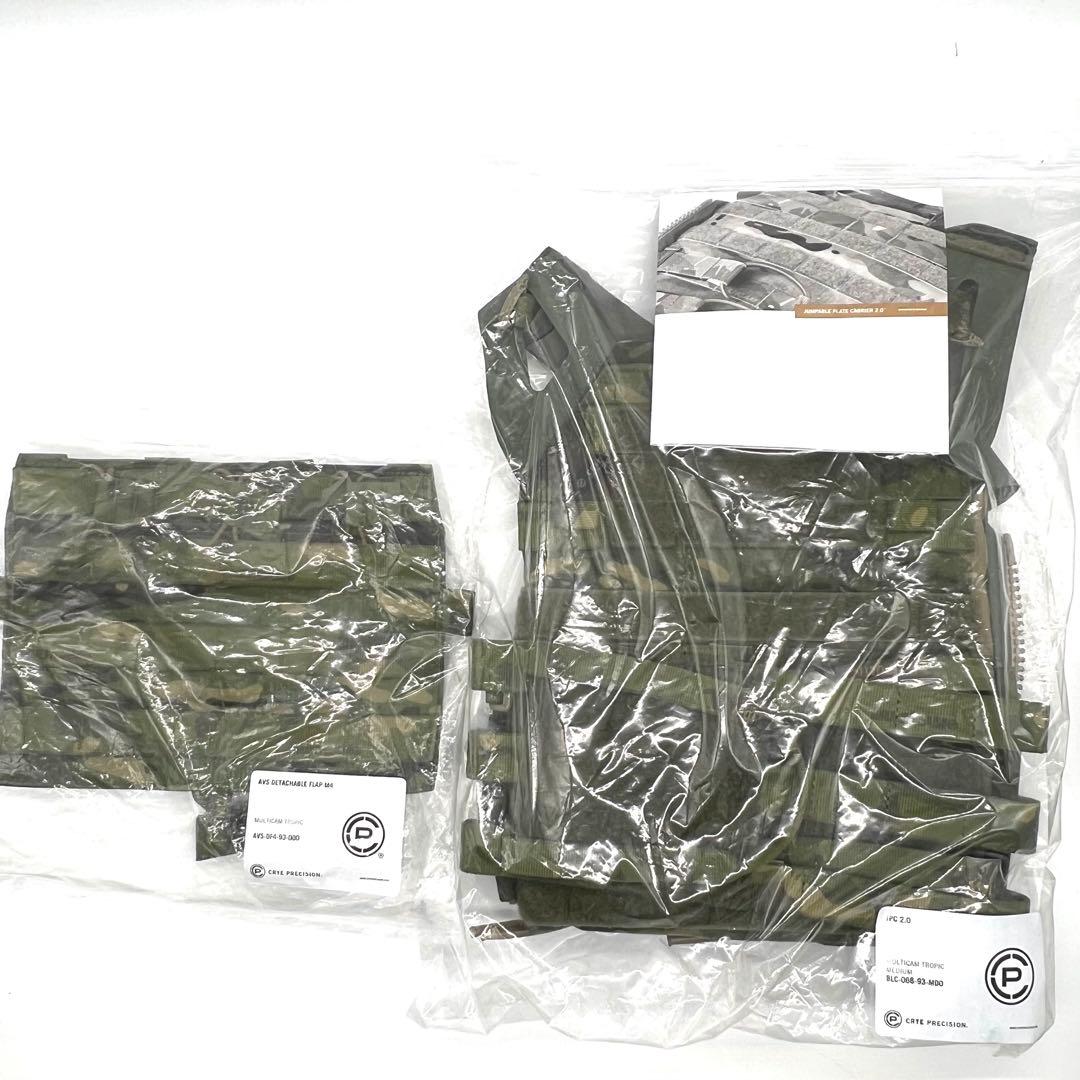 Crye JPC 2.0 M AVS M4 フラップ付き マルチカムトロピック