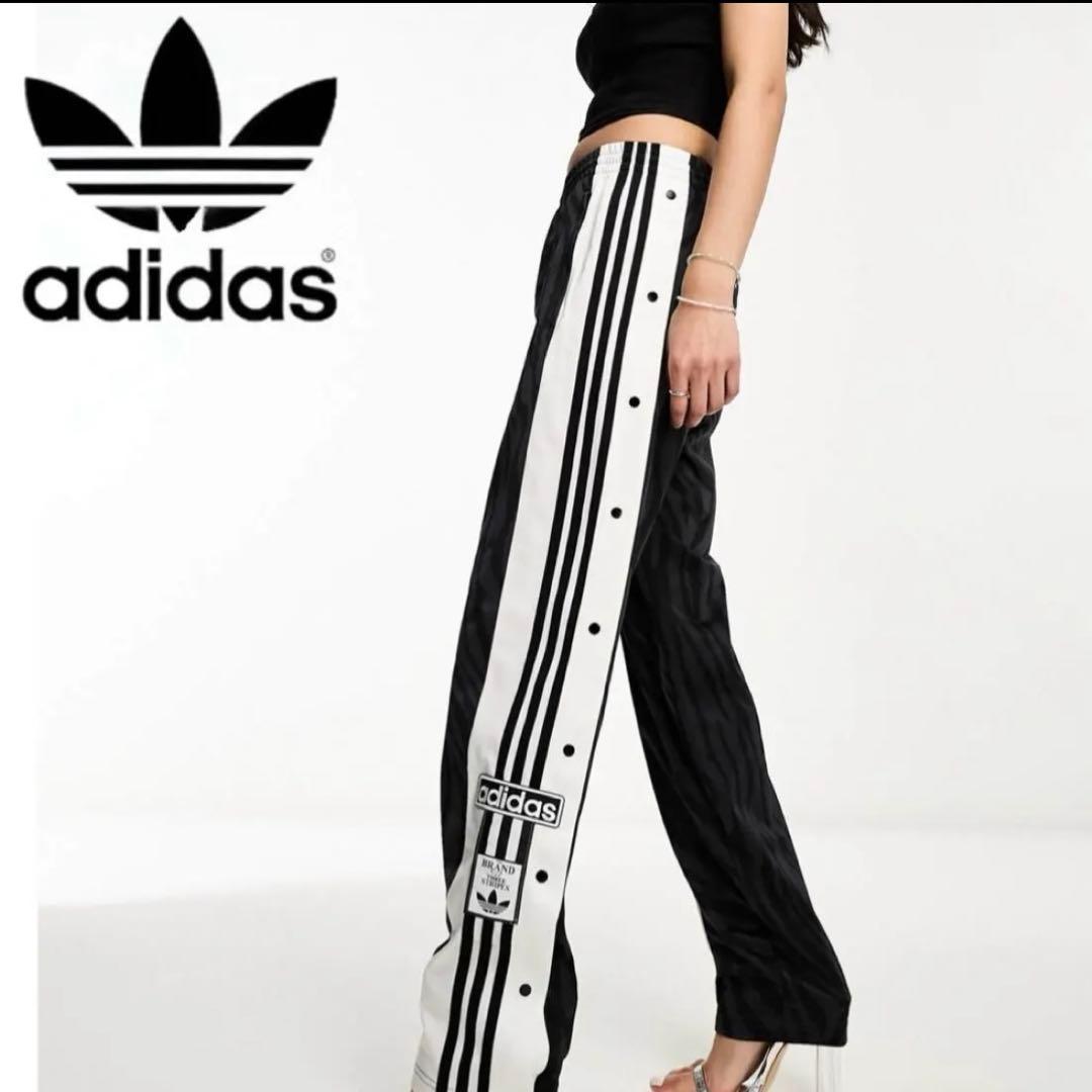 アディダス オリジナル グラフィック アニマル アディブレイク ジャージ　黒