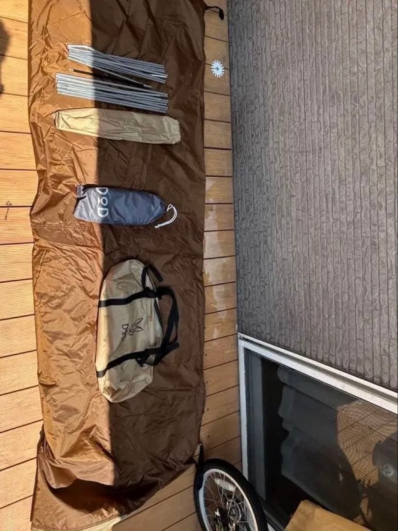 DOD フカヅメカンガルーテント S タン グランドシートセット