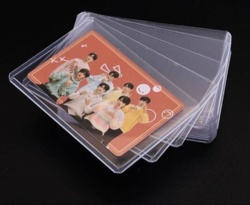 トップローダー フィルム カードホルダートレカ 横入れ100枚　推し活　ポケカ