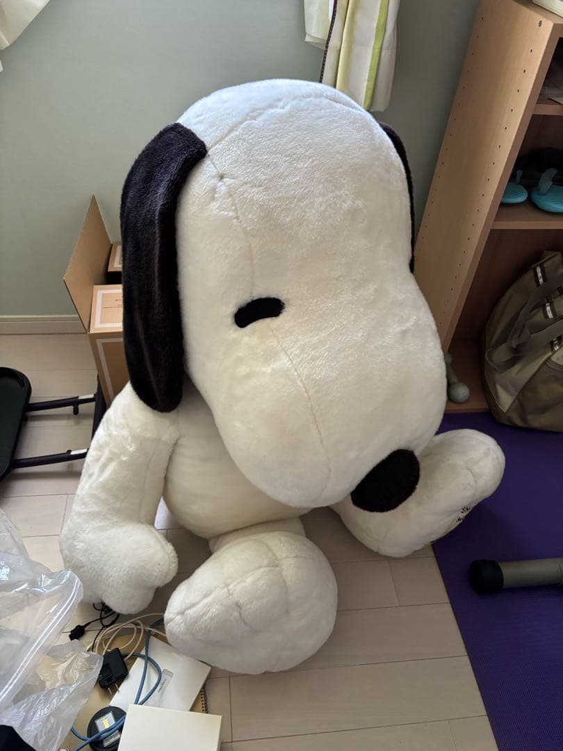 六本木　スヌーピーミュージアム　特大　ぬいぐるみ
