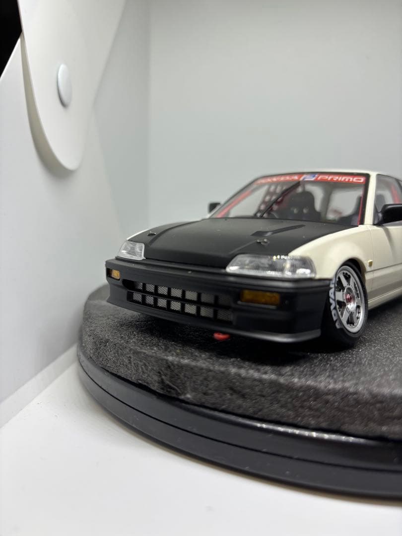 プラモデル完成品　BEEMAX アオシマ　ホンダ　シビック　EF3 環状線仕様