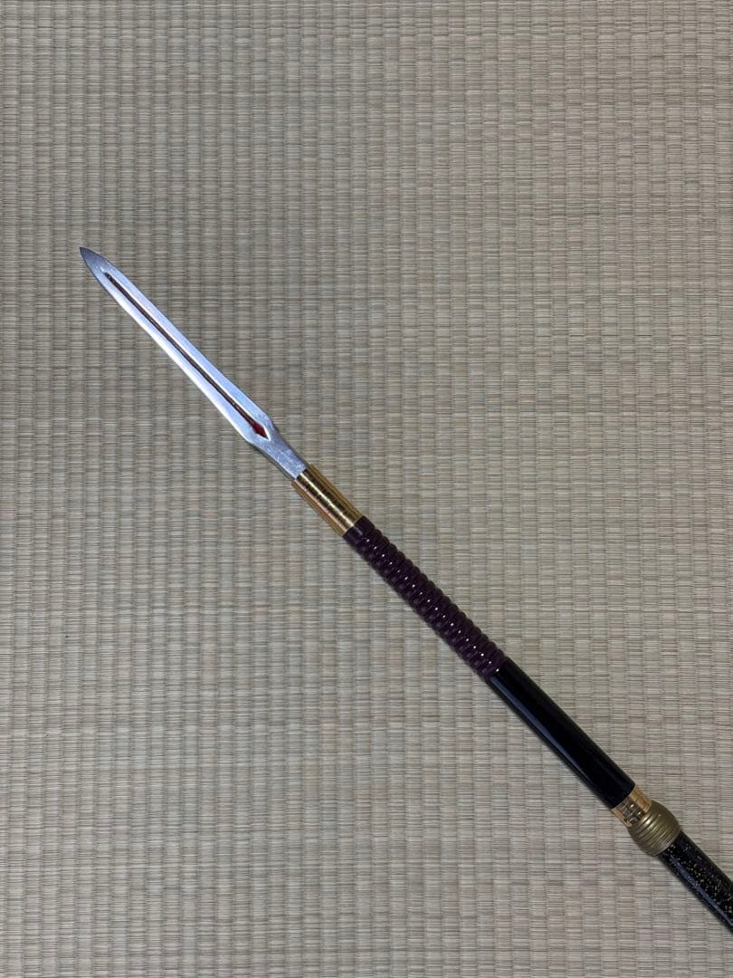 槍　やり　3本継　模造刀　模擬刀　美術刀　舞踊　大衆演劇　芝居　コスプレ
