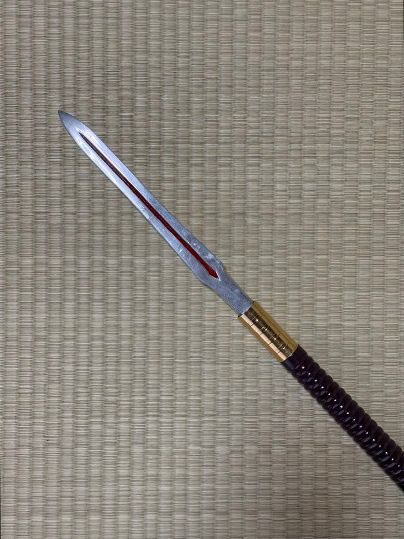 槍　やり　3本継　模造刀　模擬刀　美術刀　舞踊　大衆演劇　芝居　コスプレ