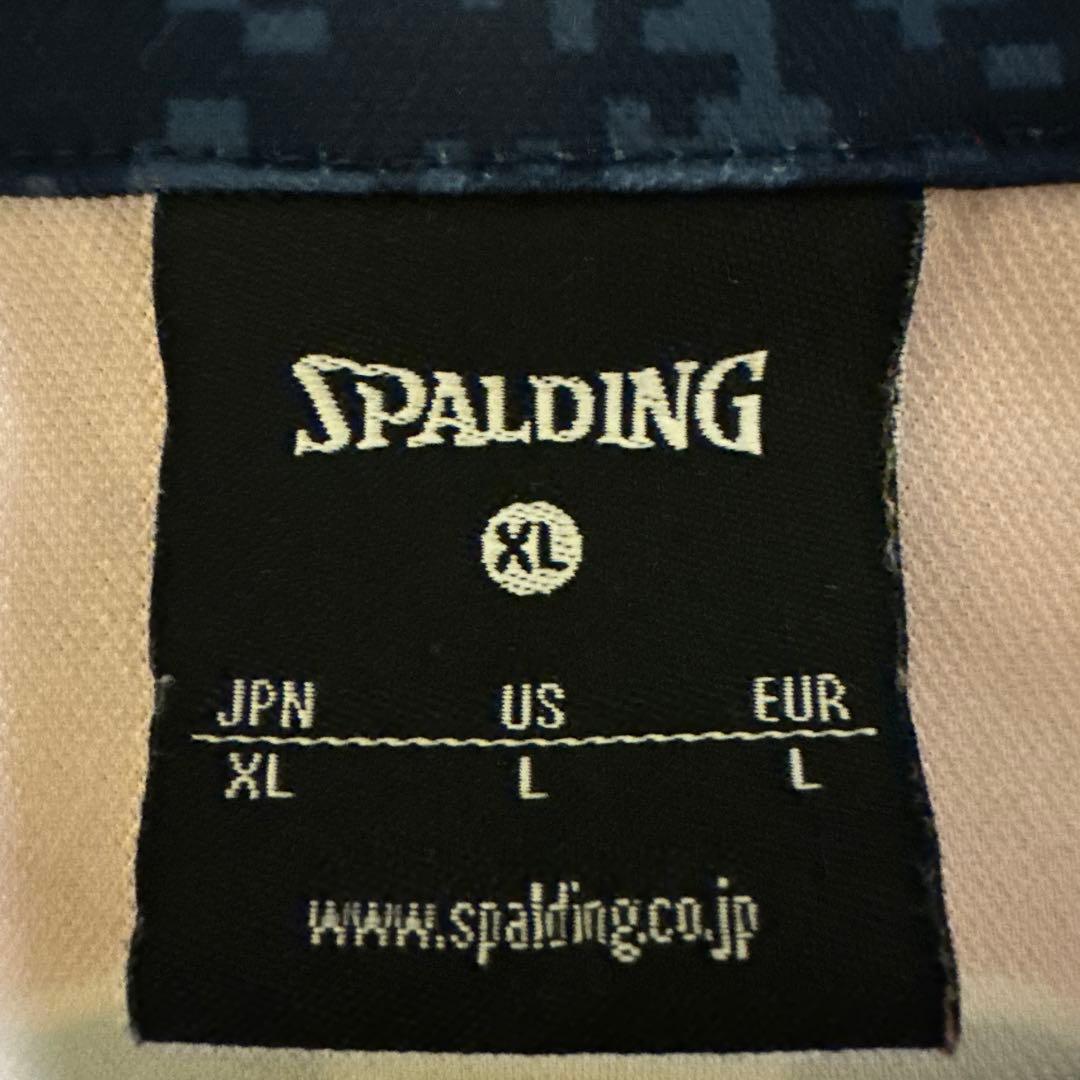 東山高校バレー部スポンサーTシャツSPALDING XL