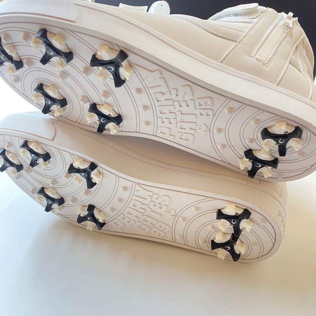 PEARLYGATES 053-1992302 ホワイト ゴルフシューズ 箱あり