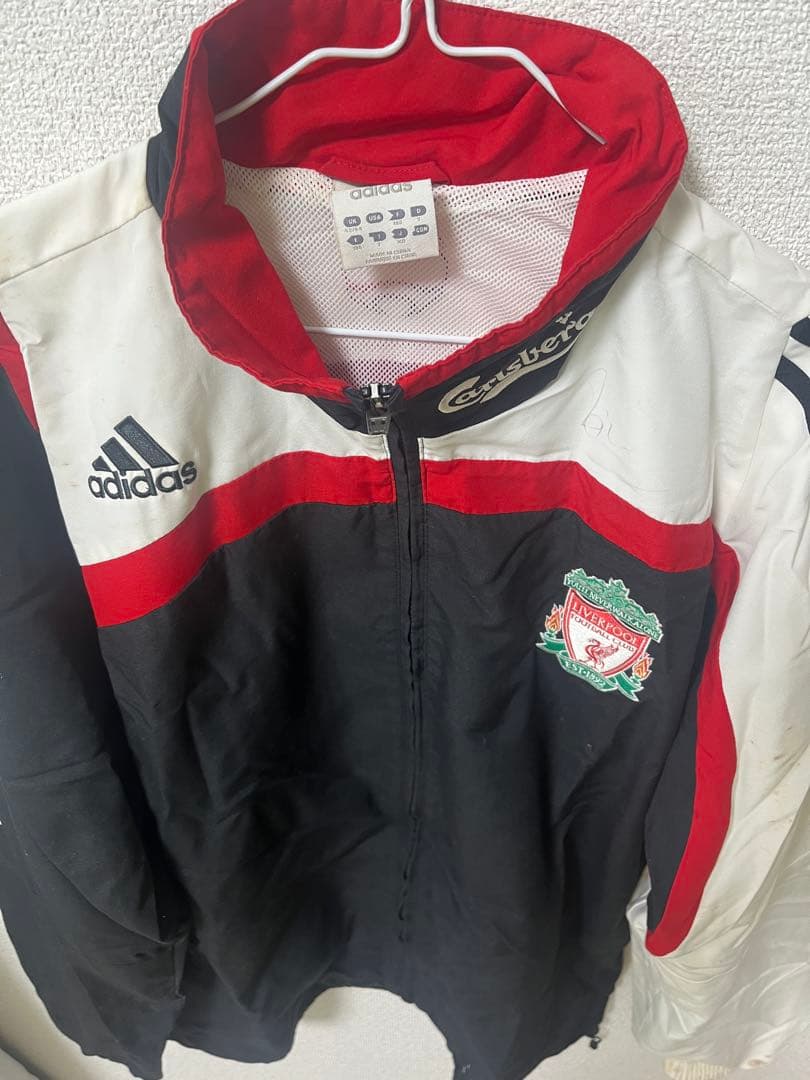 07/08リバプール adidas ビンテージウィンドブレーカー