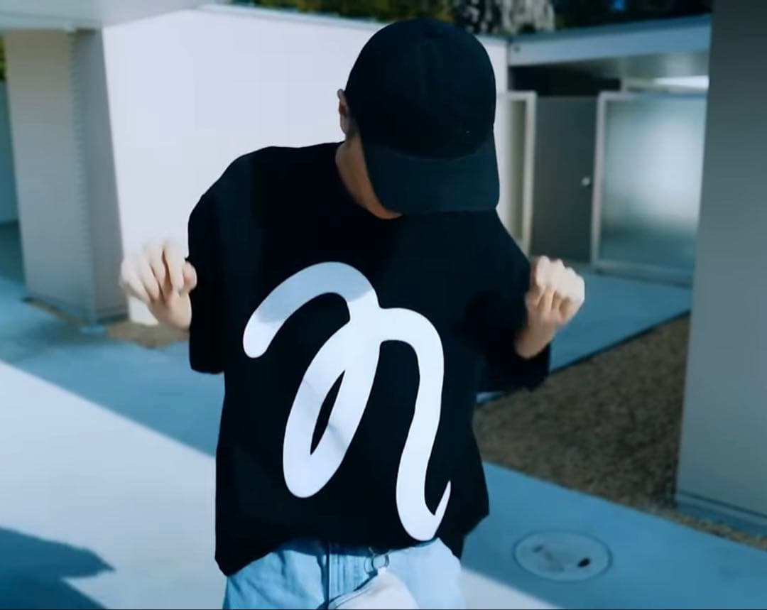 ナップタイム　naptime. Nissy 西島隆弘　Tシャツ　 ブラック