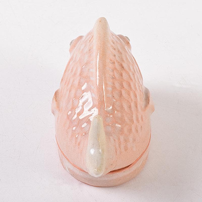 茶道具　鯛　香合　在銘　共箱　V　7480