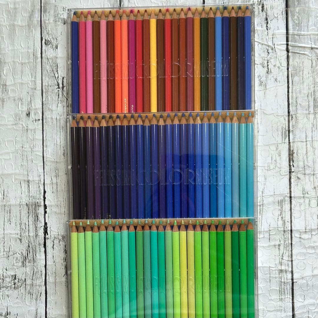 フェリシモ500色の色鉛筆♦️のっぽ♦️超貴重・日本製♦️1992年初代・三菱製