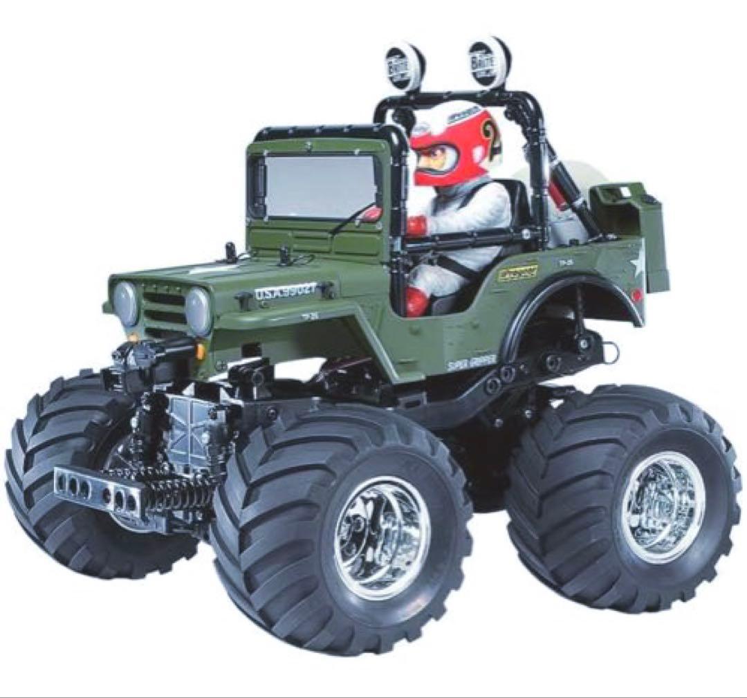 タミヤ　1/10 XB ワイルドウイリー 2 プロポ付きみ完成モデル