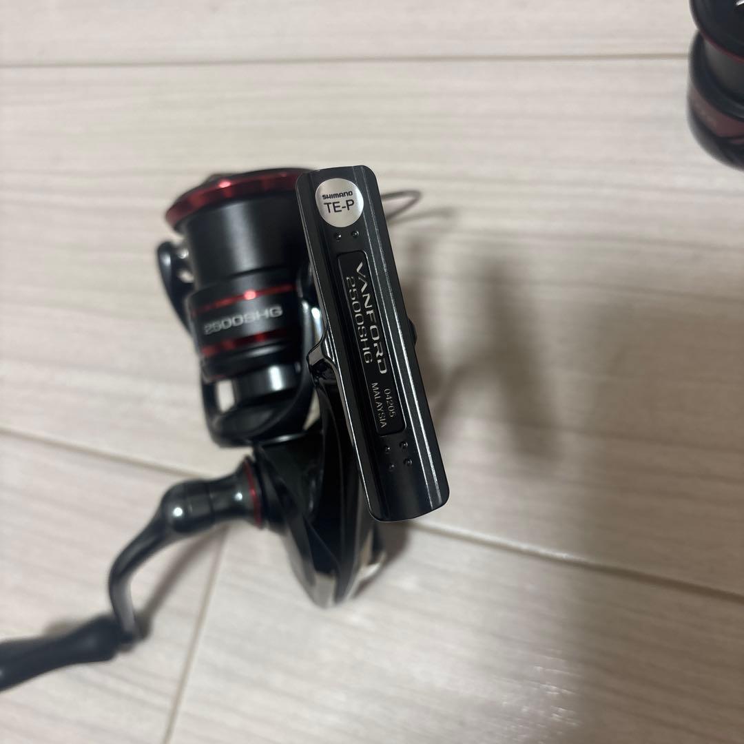 ヴァンフォード　2500shg+セフィアXR c3000sスプール