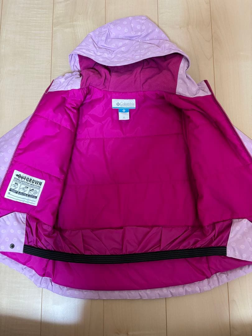 【jm】コロンビア 子ども用スノーウェア上下セット　110.120cm