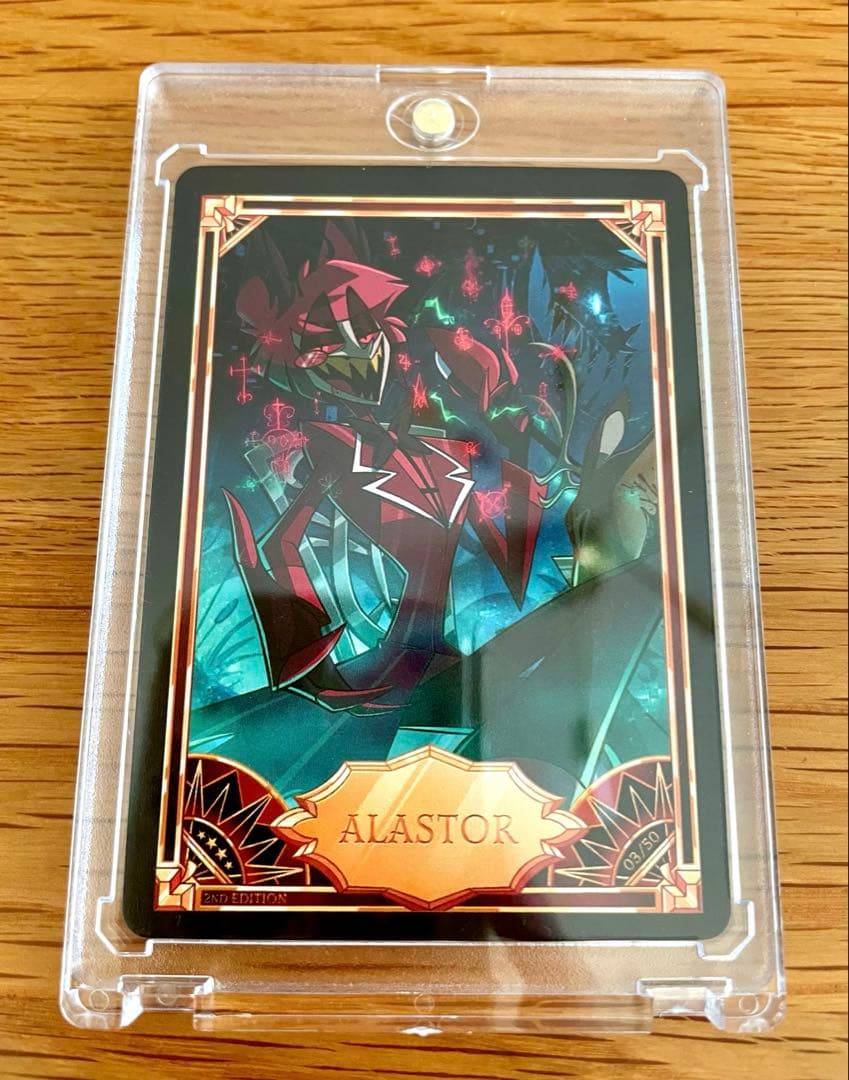 ハズビンホテル アラスター トレカ プロモカード トレーディングカード